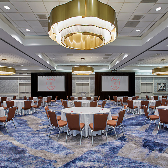 Meeting Space Set Up in the Simone Room