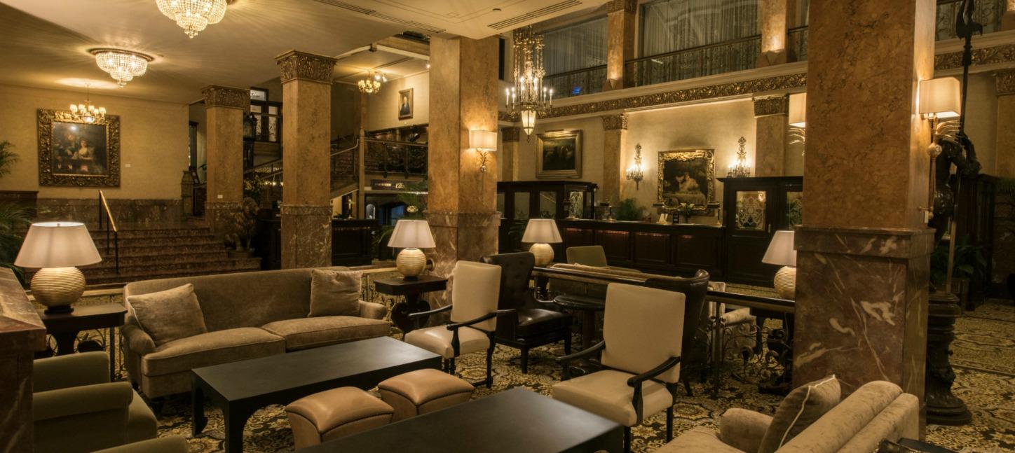 The Pfister Hotel Lobby