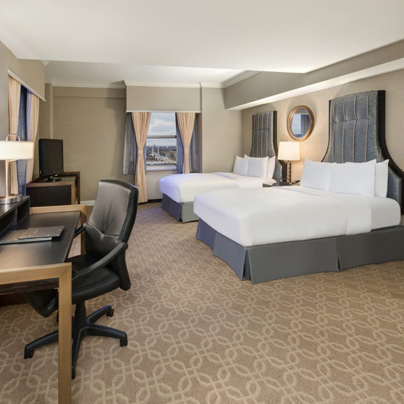 Hilton Guest Room - Double beds