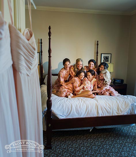 Bridal Party at The Pfister Hotel