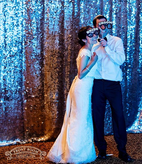 Couple in a Photo Booth