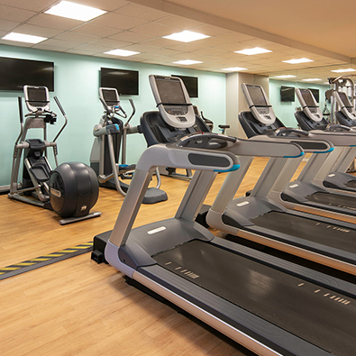 The platinum hotel offers perfect gym & fitness center