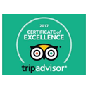 Trip Advisor Certificate of Excellence 2017