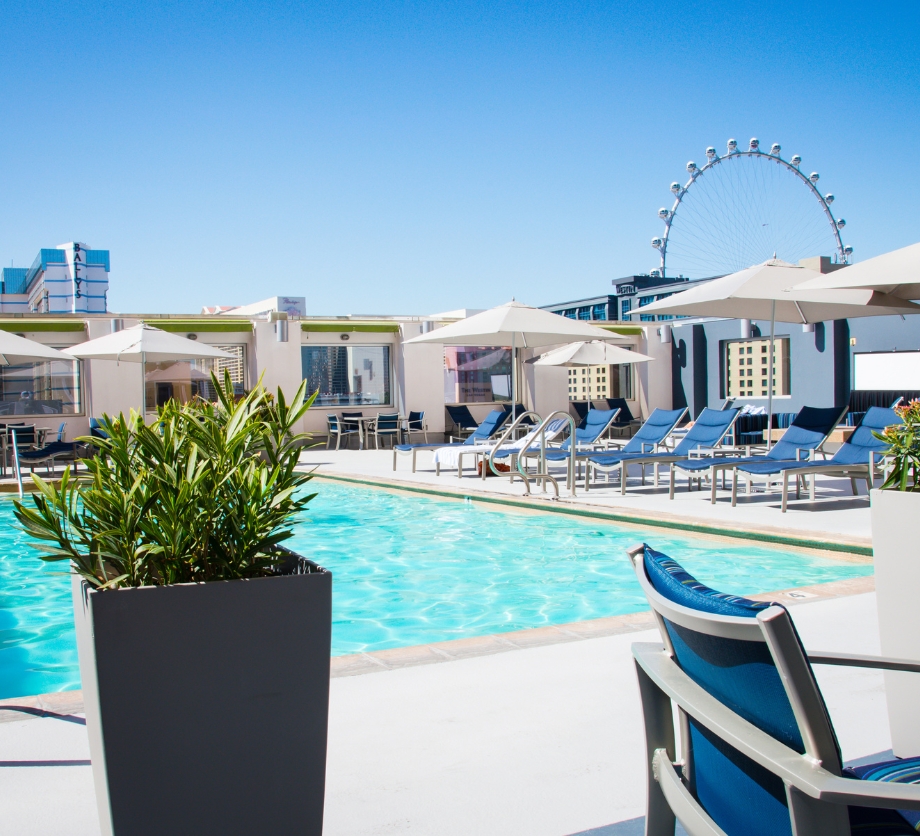 The Platinum Hotel Rooftop Pool