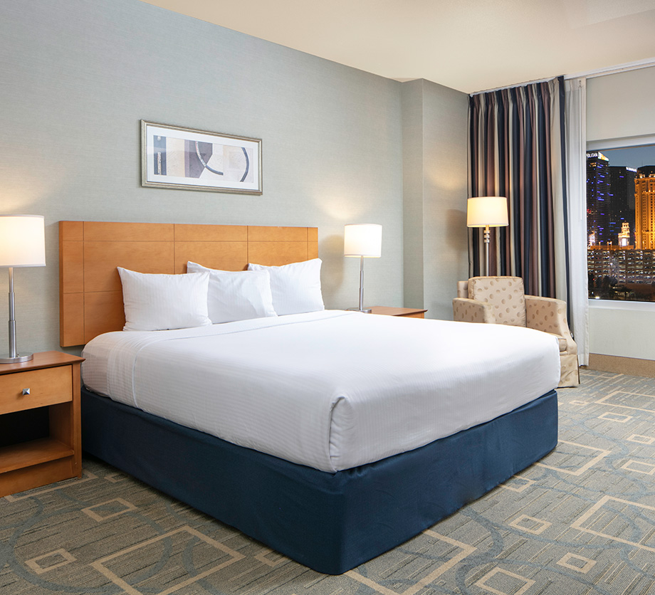 Las Vegas business accommodations Stay at the Platinum