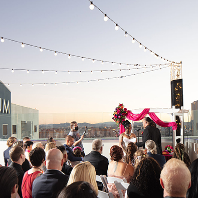 Rooftop Weddings at the platinum hotel
