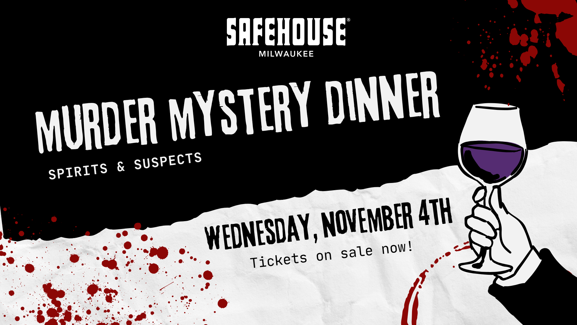 Murder Mystery Dinner &amp; Tasting